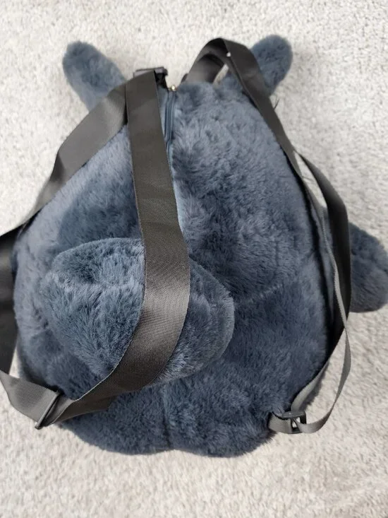 My Neighbor Totoro Plush Backpack Studio Ghibli 14" Adjustable Straps Purse USA - Picture 3 of 5